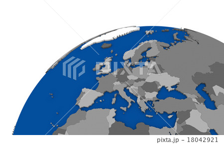 Europe on Earth political map 18042921