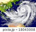 Hurricane north of Australia 18043008