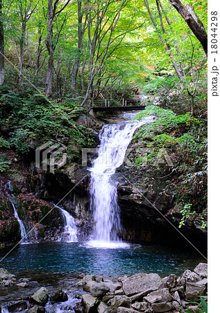 あだたら渓谷　魚止滝　2015初秋 18044298