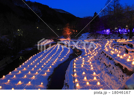 湯西川温泉　かまくら祭 18046167
