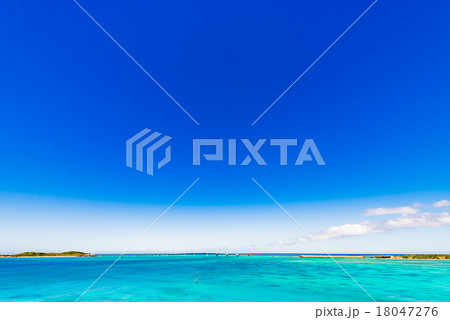 沖縄、海、青空、風景 沖縄、海、青空、風景 18047276