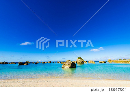 沖縄、海、海岸、風景 沖縄、海、海岸、風景 18047304