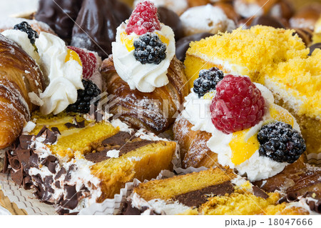 Pastries various 18047666