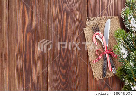 Christmas wooden background Christmas wooden background 18049900