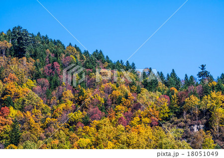 層雲峡の黄葉　（上川町） 18051049