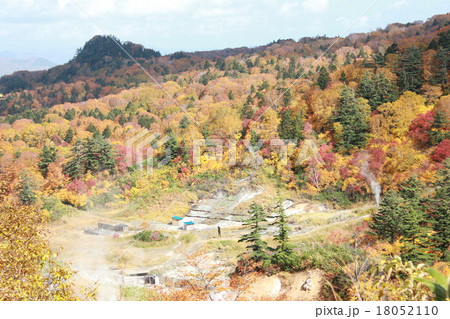 紅葉 秘湯 八幡平 蒸の湯 ふけの湯 秋 紅葉 秘湯 八幡平 蒸の湯 ふけの湯 秋 18052110