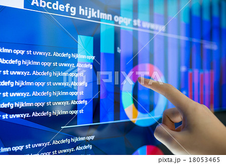 タッチスクリーンイメージ 18053465