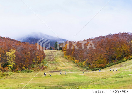 山形蔵王・紅葉の中央高原トレッキング 山形蔵王・紅葉の中央高原トレッキング 18053903