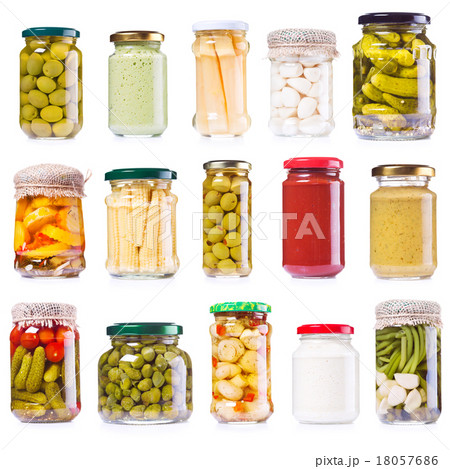 various preserved food various preserved food 18057686