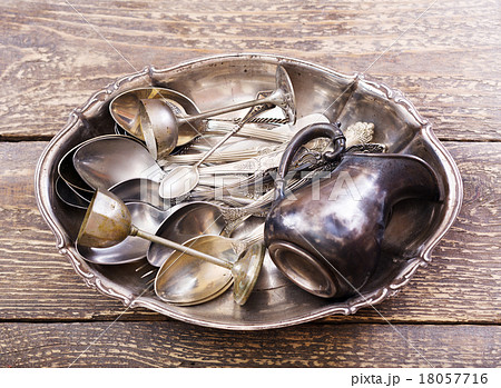 Vintage silverware 18057716