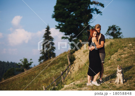 Photo of a couple in the mountains 18058848