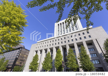 日比谷通りの街並み 18059482