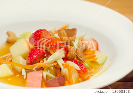 fruit salad,  asian spicy food 18060398