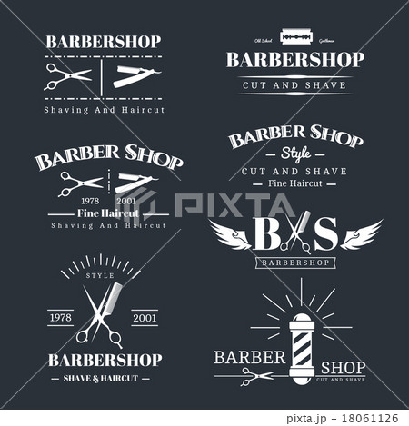 Barbershop design elements Barbershop design elements 18061126