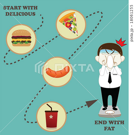 Fat Overweight Business Man Background Fat Overweight Business Man Background 18061255