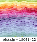 Wavy hand drawn watercolor background.  18061422