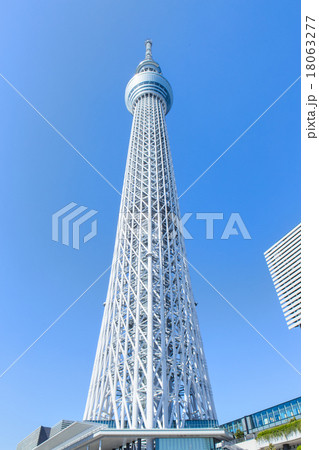 東京スカイツリー・快晴 18063277