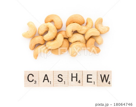 スクラブル文字：CASHEW 18064746