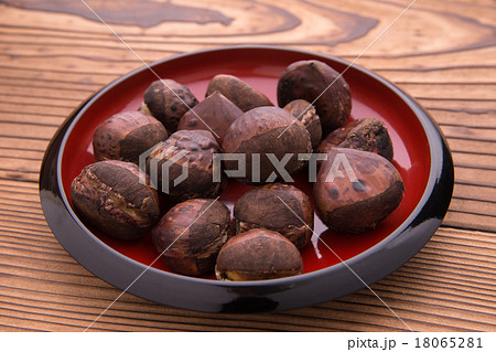 焼き栗 焼き栗 18065281