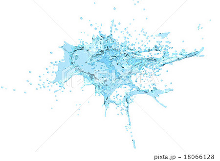 Water Spray Stock Illustration