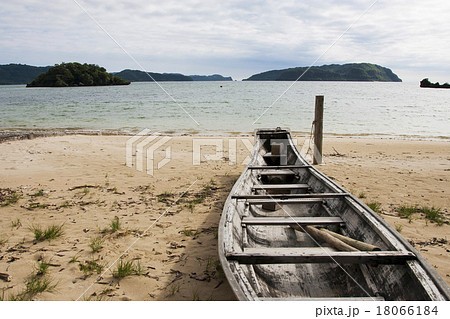 サバニ漁船 西表島 18066184