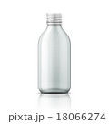 Glass medical bottle with screw cap. 18066274