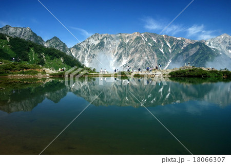 八方池と白馬岳 八方池と白馬岳 18066307