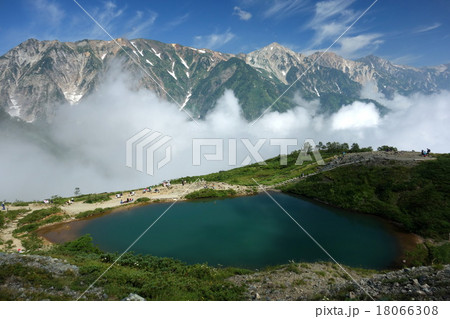 八方池と白馬岳 八方池と白馬岳 18066308
