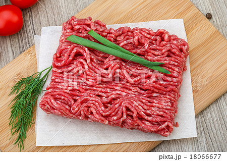 Raw minced meat 18066677