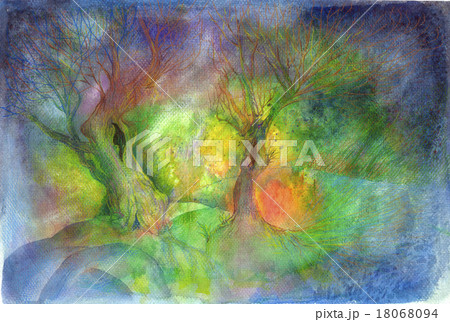 森の精霊のイラスト素材