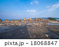 橋杭岩の夕景　串本　南紀　奇岩 18068847