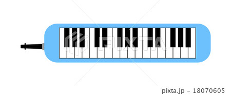 鍵盤ハーモニカのイラスト素材