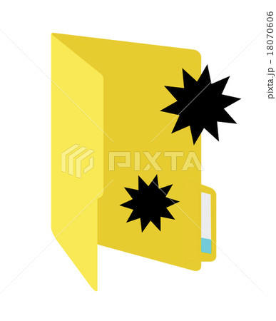 フォルダにウイルス感染 フォルダにウイルス感染 18070606