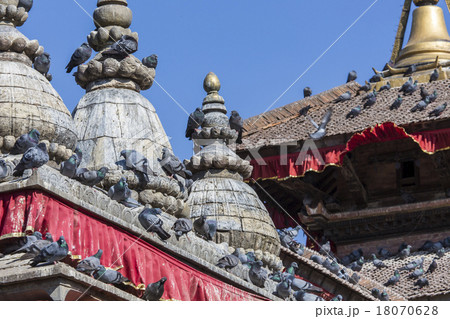 The famous Durbar square in Kathmandu, Nepal. 18070628