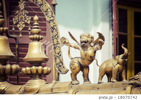 Temples of Durbar Square in Bhaktapur, Kathmandu 18070742