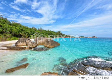 Summer sea in Thailand Summer sea in Thailand 18071368