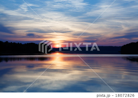 Beautiful view of the lake in Masuria District, Poland Beautiful view of the lake in Masuria District, Poland 18072826