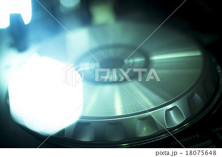 DJ console mixing desk Ibiza house music party  18075648