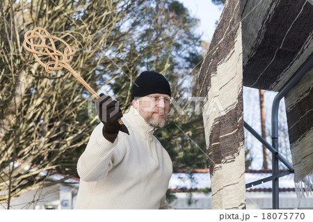 Man doing household chores Man doing household chores 18075770