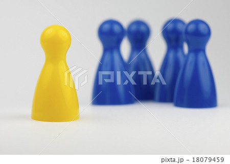 Conceptual game pawns. 18079459
