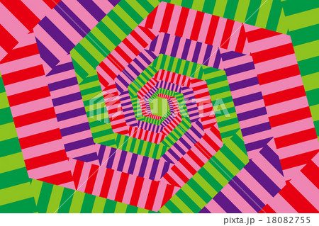 背景素材壁紙,うずまき,渦巻き,渦潮,螺旋,らせん状,スパイラル,縞模様,縞々,ストライプ,カラフル 18082755