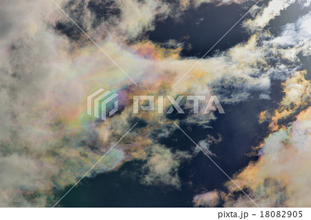 虹色の彩雲 虹色の彩雲 18082905