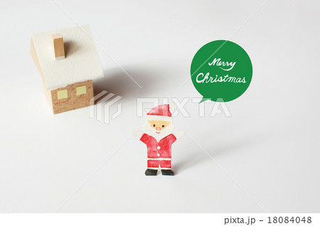 サンタクロースと家 18084048