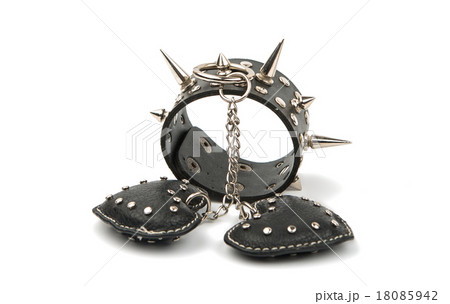 Rock style braided leather and metal bracelet 18085942
