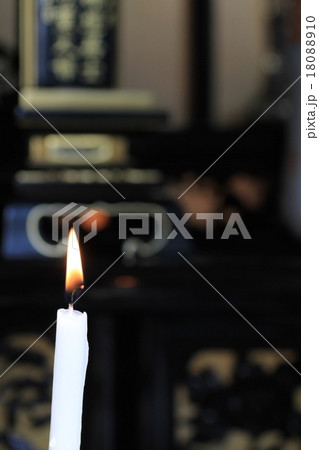 ろうそく　仏壇　供養 18088910