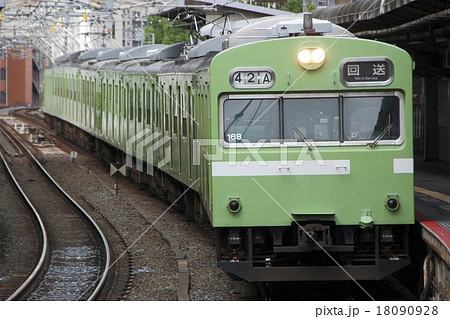 ［JR-Q］大和路線103系電車（8両編成：大阪環状線直通列車） 18090928