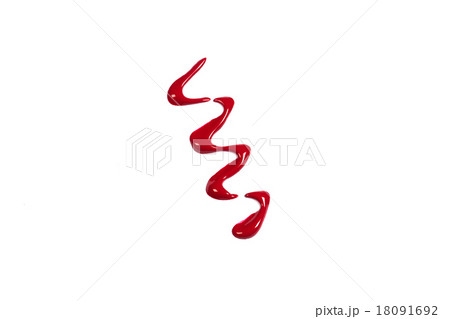 Red stroke of the paint brush Red stroke of the paint brush 18091692