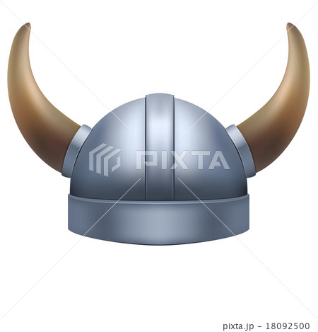 Viking helmet with horns.  18092500