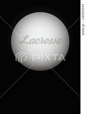 Dark Background of lacrosse ball. Dark Background of lacrosse ball. 18092644