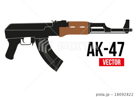 Russian rifle AK47. Russian rifle AK47. 18092822